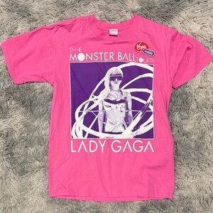 LADY GAGA rare The Monster Ball tour 09/10 official US tour shirt Adult Medium